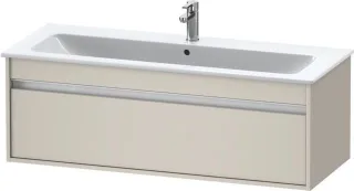 Duravit Ketho Waschtischunterbau wandhängend Taupe Matt 1200x475x410 mm - KT642109191 KT642109191