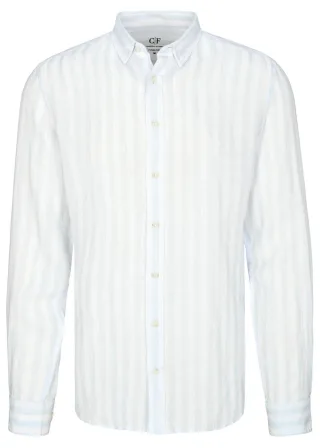COMMANDER Finest Clothing - Hemd, 1/1 Arm ice blue - Gr. - 3XL
