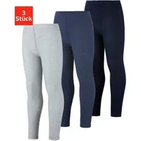 H.I.S Strickstrumpfleggings (Packung 3 St) in feiner Rippqualität