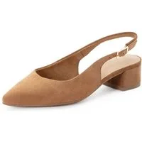 Tamaris Tamaris Damen Slingpumps 1-29500-42-305 cognac braun Sandalette