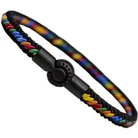 Ware aus aller Welt Armband mit Magnetverschluß in Rainbow Regenbogen Style LGBTQ Pride CSD (1-tlg)