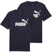 PUMA T-Shirt Herren T-Shirt 2er Pack Baumwolle (Packung, 2er Pack)