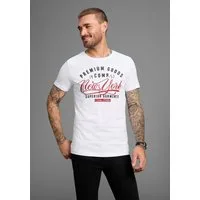 AJC T-Shirt kurzärmelig, schmal geschnitten, mit stylischem Druck