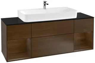Villeroy & Boch Waschtischunterschrank Finion F21 1600x603x501mm WT mittig, F212GNGN F212GNGN