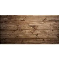 matches21 HOME & HOBBY Läufer Küchenläufer Holz-Optik Dielen braun Flur Teppich 60 x 120 cm, rechteckig, Höhe: 5 mm, Waschbarer Küchenteppich rutschfest für Küche, Schlafzimmer