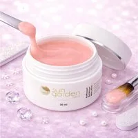 Sun Garden Nails UV-Gel 30 ml UV Aufbaugel - Milky Pink michiges rose Gel Make Up Gel, Deckt Unebenheiten auf dem Nagel ab
