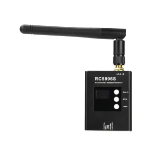 RC5896S 5.8GHz 96CH High Sensitivity FPV Receiver Wide Voltage 6-40V PLL FM Demodulation for RC FPV Drones