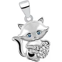 Goldene Hufeisen Kettenanhänger Katze Zirkonia Anhänger für Halskette aus 925 Sterling Silber (1 Stück, inkl. Etui), Rhodiniert