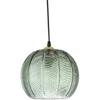 Bloomingville Pendelleuchte Pendellampe aus Glas, ohne Leuchtmittel, Elegante Glas-Pendelleuchten für stilvolle Akzente in Ihrem Zuhause