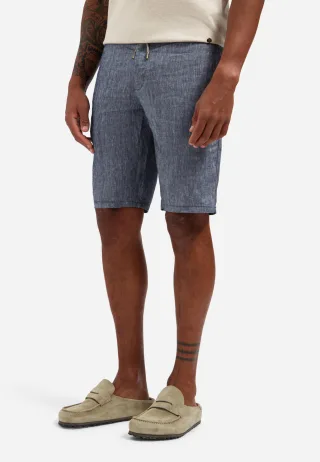 No Excess - Short Chino With Linen Night - Gr. - XL