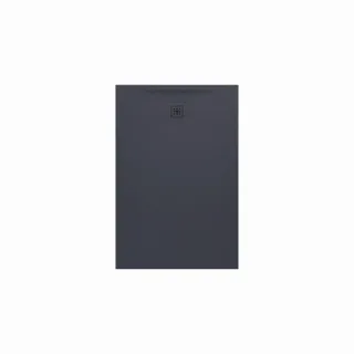 LAUFEN Duschwanne Pro aus Marbond 1200x800x33 Ablauf kurze Seite Anthrazit, H2109520780001 H2109520780001