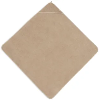 Jollein Kapuzenhandtuch Frottee 100x100cm Biscuit