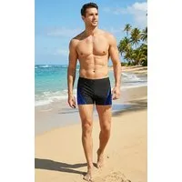 Luvanni Badehose Badehose Herren Schnelltrocknende Beachshorts TS7 TS8 Badeshorts Boardshorts Schwimmhose Männer Shorts Hose mit Streifenmuster