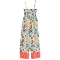 Next Jumpsuit Bandeau-Jumpsuit mit weitem Bein (1-tlg)