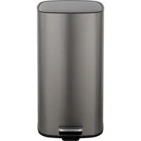 OTTO home Mülleimer Keenna, Soft Close, mit verstecktem Griff, Treteimer für Küche oder Bad, Abfalleimer mit Deckel