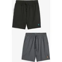 Next Relaxshorts Weiche Loopback-Joggingshorts, 2er-Pack (2-tlg)