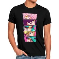 style3 T-Shirt Pretty Sailor Bunch sailor moon anime cosplay crystal