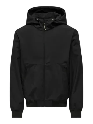 only & sons - Bomberjacke - Onsbowie schwarz - Gr. - S