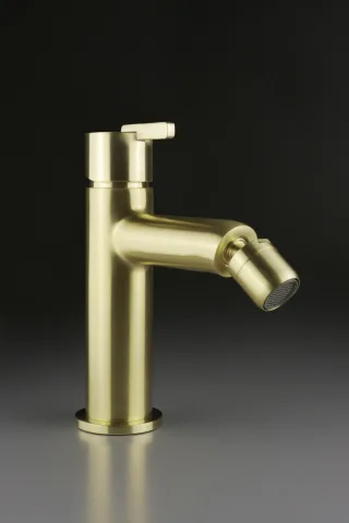 Neuesbad Serie 600 Bidetarmatur ohne Ablaufgarnitur, Oberfläche: gold gebürstet NB1BQS_R30M1