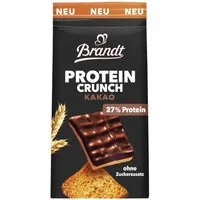 Brandt Brot, Brandt Protein Crunch Kakao Zwieback Snack ohne Zuckerzusatz 70g