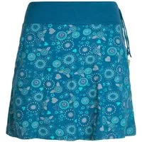 Vishes Minirock Hippie Blümchen-Rock aus Baumwolle mit Taschen Cacheur, Ethno, Goa, Hippie, Boho Style
