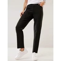 Walbusch Schlupfhose Damen Koffer-Schlupfhose bügelfrei Regular Fit Knitterarm, pflegeleicht, Rundum-Gummibund – komfortable Reisehose