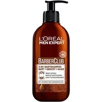 L'ORÉAL PARIS MEN EXPERT Bartshampoo BARBER CLUB 3-IN-1 BARTSHAMPOO, für einen geschmeidigen Bart