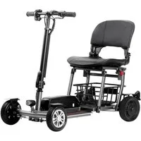 ENEWAY Elektromobil Muvy 4-Rad, 300,00 W, 6,00 km/h, (Set, mit Korb), klappbar, transportabel, 6 km/h, führerscheinfrei, inklusive Korb