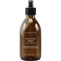 JUNGLÜCK After Sun Aloe Vera Spray - 100% Bio, feuchtigkeitsspendend, 1-tlg., Kühlendes Feuchtigkeitsspray für Gesicht, Haare und Körper