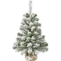 Everlands Künstlicher Weihnachtsbaum Everlands Mini Weihnachtsbaum im Jutesack 60 cm