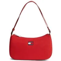 Tommy Jeans Schultertasche TJW ESS DAILY SHOULDER BAG, Damen Handtasche, Umhängetasche mit Logoschriftzug auf dem Riemen