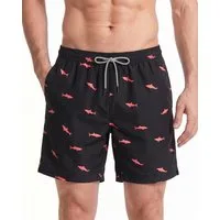 MaaMgic Shorts Herren mit Mesh-Futter kurze Hose schnelltrocknend Badehose lang (1-tlg)