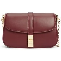 Tommy Hilfiger Umhängetasche TH HERITAGE CHAIN CROSSOVER, Damen Abendtasche, Schultertasche Handtasche mit Steckverschluss