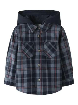 NAME IT - NMMRUSSEL LS OVERSHIRT WH navy blazer - Gr. - 128