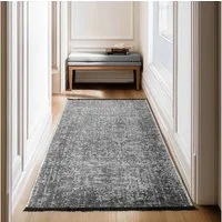 SIMPEX24 Teppich Boho Design, Läufer, Höhe: 7 mm, Baumwolle, Waschbarer Teppich, Boho-Stil, Wohnzimmer, Schlafzimmer