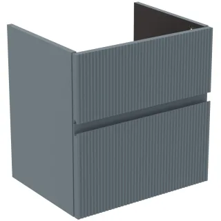 Ideal Standard Waschtischunterschrank Finesse 530x409x540mm 2 Auszüge Aschblau matt, E3409UQ E3409UQ