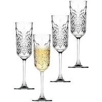 Pasabahce Sektglas Pasabahce Timeless Sektkelch 175 ml 4er Set, Glas