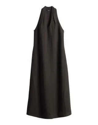 someday - Neckholder-Midikleid - Qudia braun - Gr. - 38