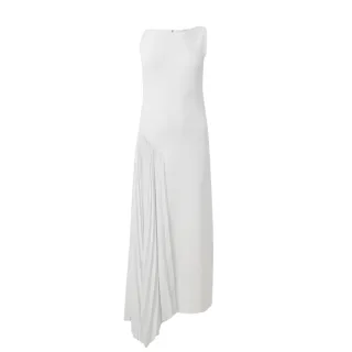 Ärmelloses Strickkleid Azzina Von Ted Baker In Elfenbein Mit Falteneinsatz