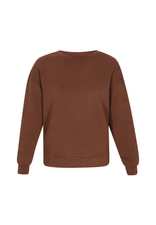 TALENCE Sweatshirt Frauen braun
