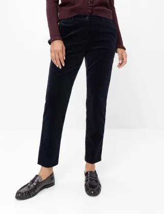 Brax Damen Chino Style MARON S NAVY, dunkelblau, Gr. 44K