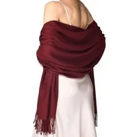 Zaewry Modeschal Hochzeit Stola für Abendkleider mit Quasten leichter Damenschal, Weich Wraps Fransen Schals Für alle Jahreszeiten