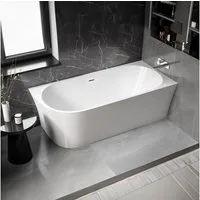 Bernstein Eckwanne NOVA CORNER RECHTS, Eckbadewanne, Sanitäracryl, asymmetrisch, Oberfläche wählbar