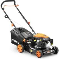 FUXTEC Benzinrasenmäher FX-RM4346ECO, 42 cm Schnittbreite, 42 cm Schnittbreite, 40 L Fangkorb, 3 PS, 146 ccm