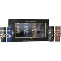 Lattafa Duft-Set Asad SET Elixir, Bourbon, Zanzibar 4x25 ml + Parfümzerstäuber (leer)