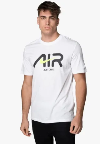 Nike Swoosh Air Herren-T-Shirt in Weiß