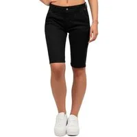 Cipo & Baxx Shorts Damen Straight Fit Capri Hose Mid Waist BA-WK186 erhältlich in trendigen Farben