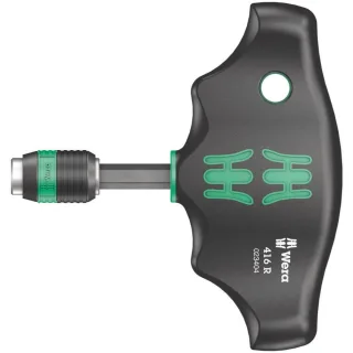 Wera 416 R Quergriff-Bits-Handhalter mit Rapidaptor Schnellwechselfutter - 05023404001