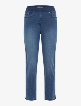 BRAX - 6/8-Schlupfhose - Pamina blau - Gr. - 44