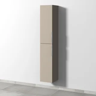 Sanipa 3way Hochschrank mit 2 Türen, Sandgrau-Matt UF09067